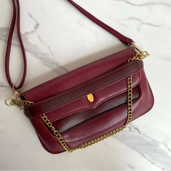 Must de Cartier Calfskin purse on strap - Picture 12 of 14